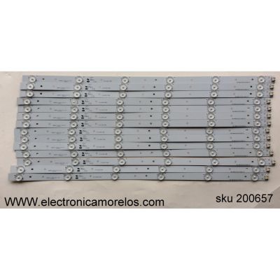 KIT DE LED PARA TV / ELEMENT LSC550HJ07 / 705-600-L7F13 / HHM011V51141119 / 910-600-1008 / MODELO ELEFW605